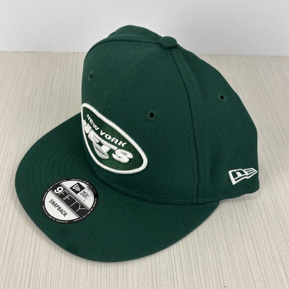 New Era New York Jets NFL 9FIFTY Adjustable SnapBack Hat Cap Green NEW - Picture 3 of 6